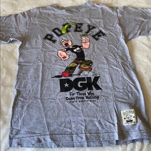 DGK x Popeye Gray Graphic Tee - Men's Casual Top